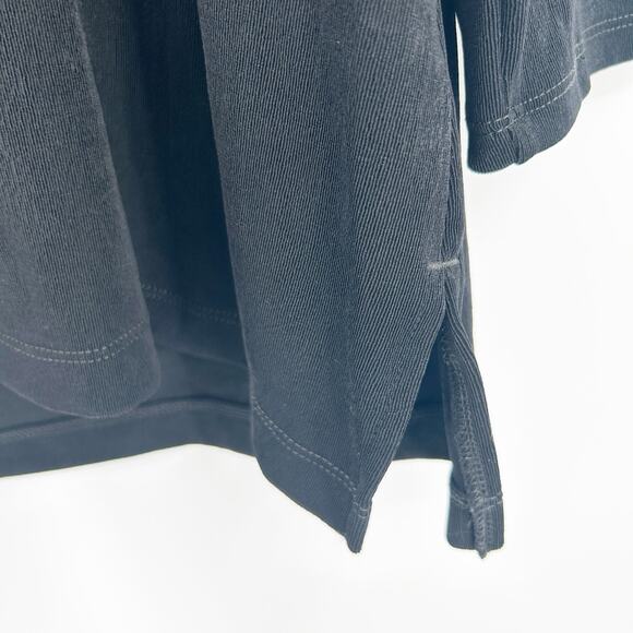 NWT Chicos Travelers Women Career Minimalist Slinky Knit Ruched Ring Top XL - Picture 7 of 9